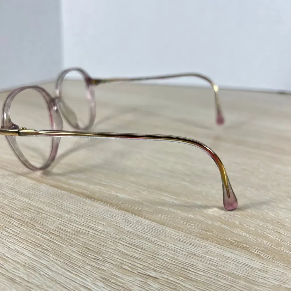 Vintage Sillhouette SPX M1763 /20 C2650 Eyeglasses Clear Purple FRAMES 53-13-130